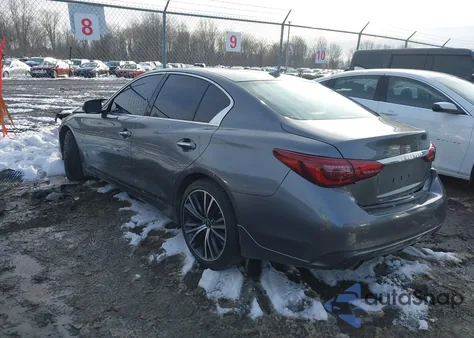 2019 Infiniti Q50 3.0T Sport z USA, uszkodzony, nr VIN JN1EV7AR7KM593531
